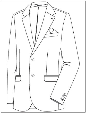Slim Fit Ceket