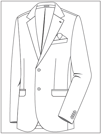 Thin & Taller Fit Ceket