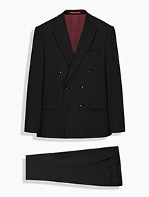 Golden Resta Slim Fit Siyah Takım Elbise