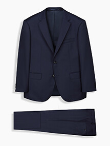 Jam Saxon Regular Fit Lacivert Yün Takım Elbise