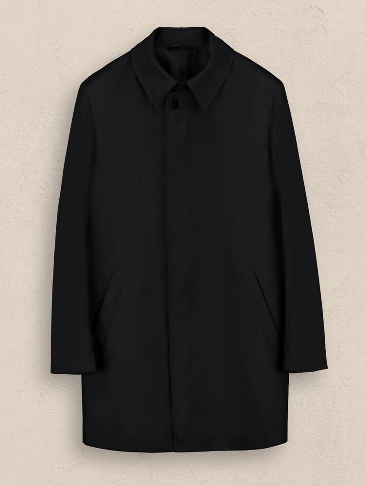 Mosby Erkek Siyah Kaban