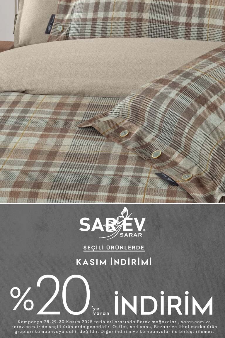 Seçili Sarev Ürünlerinde %20 Kasım İndirimi