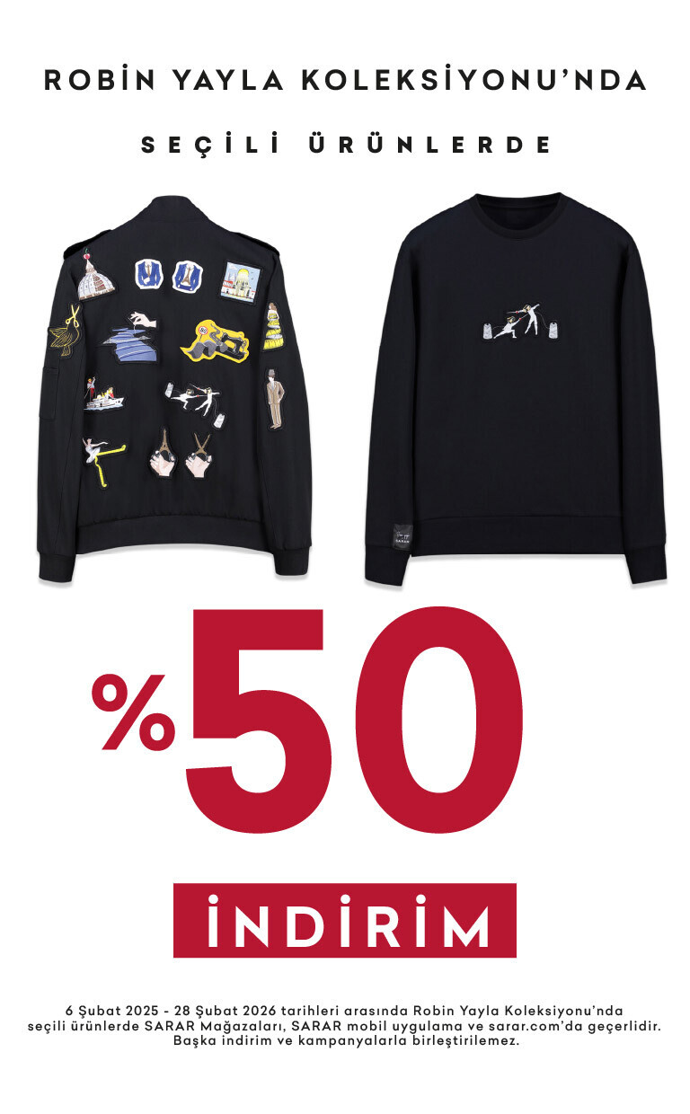 Robin Yayla Ürünlerinde %50 İndirim