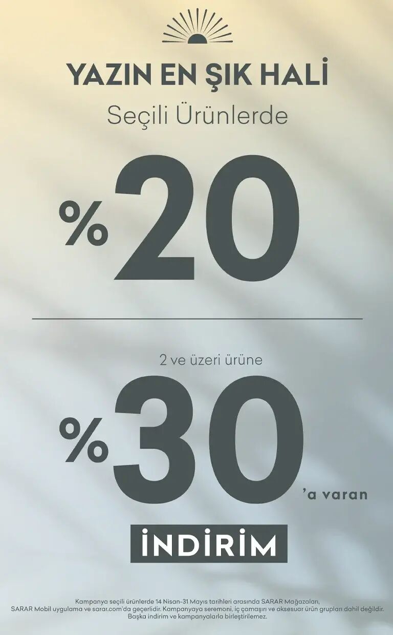 Seçili %20, 2 ve üzeri %30