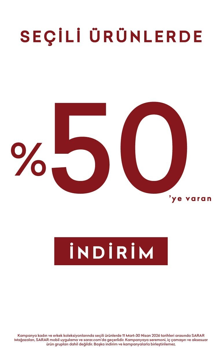 Seçili Ürünlerde %50’ye Varan İndirim