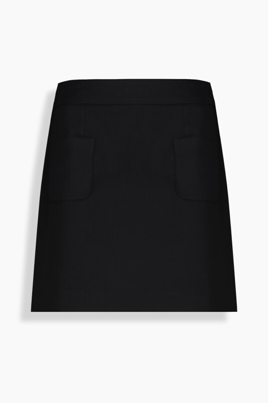 Lina Ekru Triko Bluz, Kitty Siyah Etek Kombini