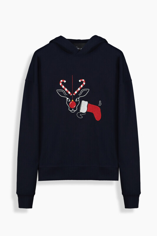 Roli Rudolph Regular Fit Açık Lacivert Kadın Sweatshirt, Livia Rudolph Regular Fit Açık Lacivert Kadın Eşofman Altı Kombini