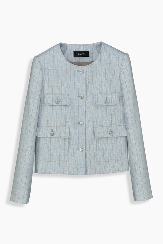 Murray Açık Mavi Ceket, Murray Açık Mavi Etek Kombini