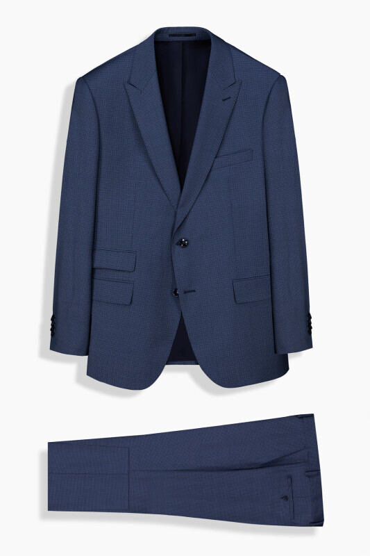 Napoleone Saxon Yelekli Takım Elbise, Elvio Gömlek Kombini