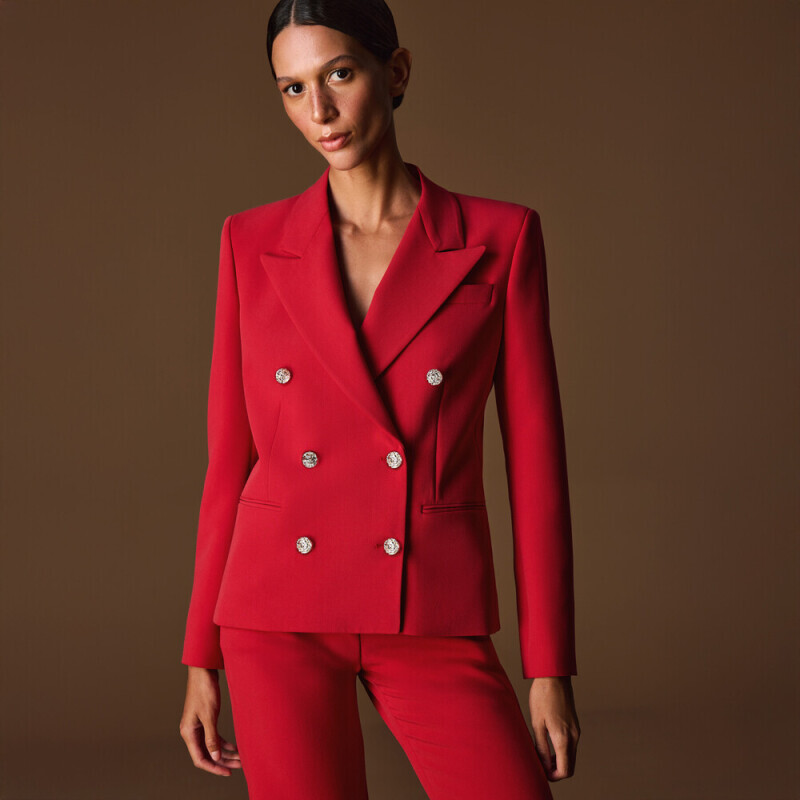 Magnolia Bordo Ceket, Magnolia Bordo Pantolon Kombini