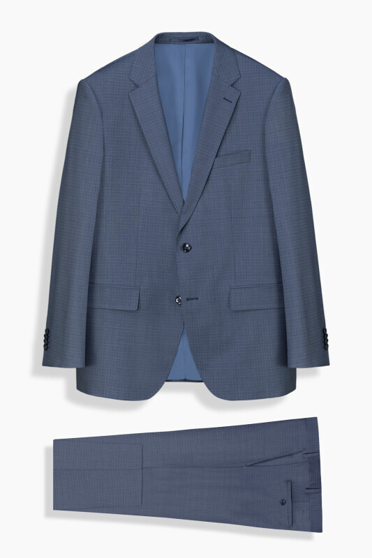 Jam Saxon Takım Elbise, Lapel Gömlek Kombini