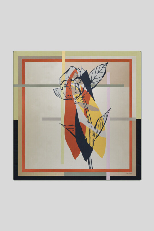 Vego Bej Ceket, Vego Taş Rengi Pantolon, Lartea Regular Fit Kahverengi Palto ve Rubisa İpek Twill Bej Eşarp Kombini - 4