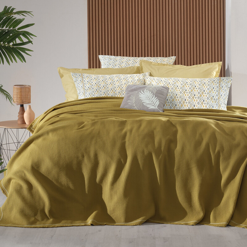 Abel Pike Takımı Tek Kişilik Sarı 