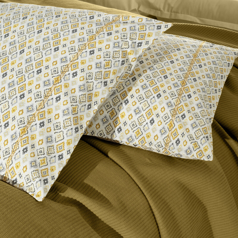 Abel Pike Takımı Çift Kişilik Sarı - SAREV