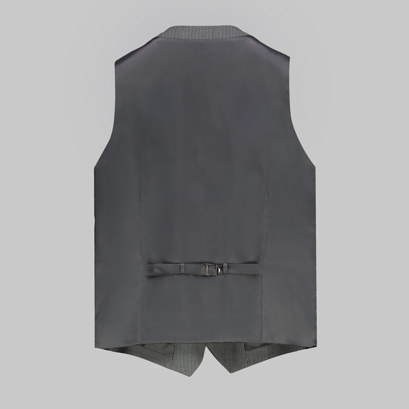 Addy Çizgili Gri Yelek - INTERVIEW