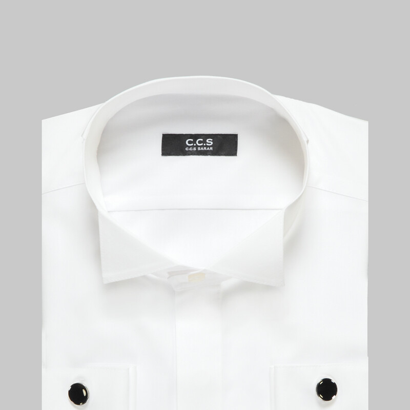 Ades Smokin Gömlek Beyaz - CCS SARAR