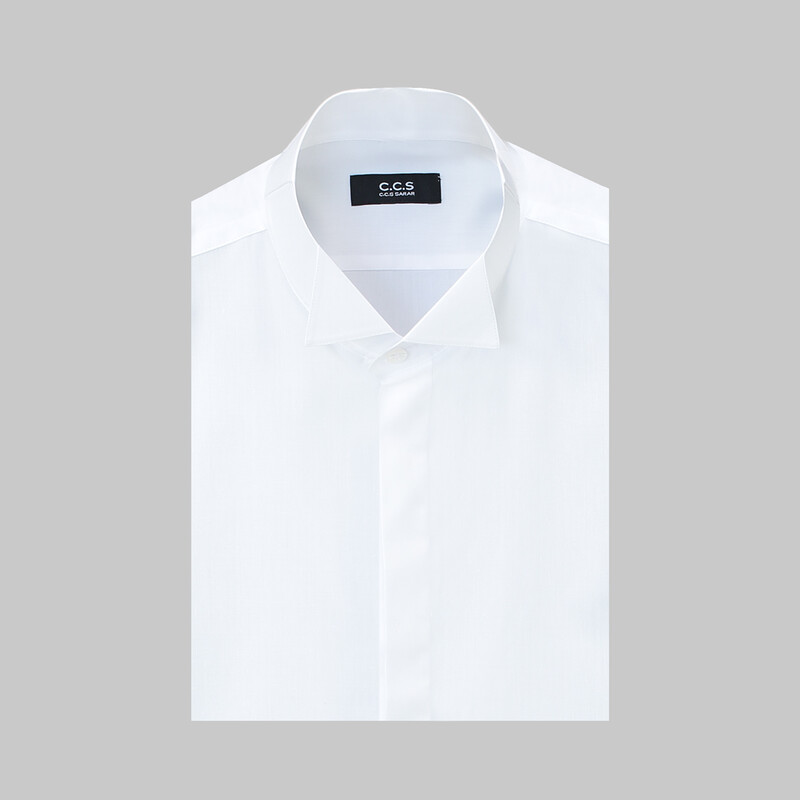 Ades Beyaz Smokin Gömlek - CCS SARAR