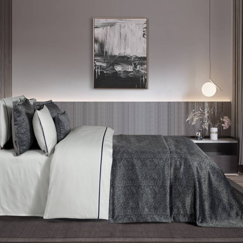 Adia Yatak Örtüsü ve Nevresim Takımı Lacivert - 2