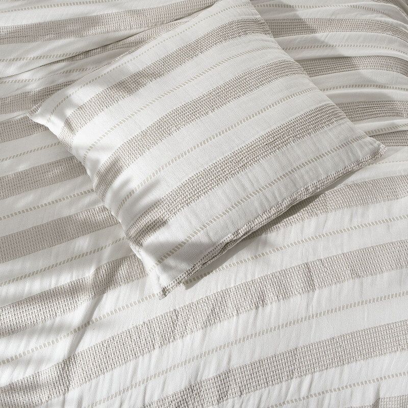 Adira Bej Yatak Örtüsü Çift Kişilik - SAREV