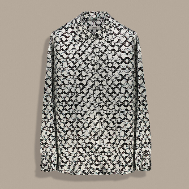 Adosa Uzun Kol Desenli Gömlek 