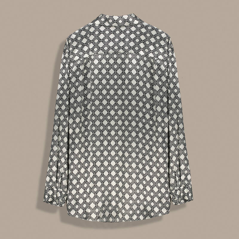 Adosa Uzun Kol Desenli Gömlek - 2