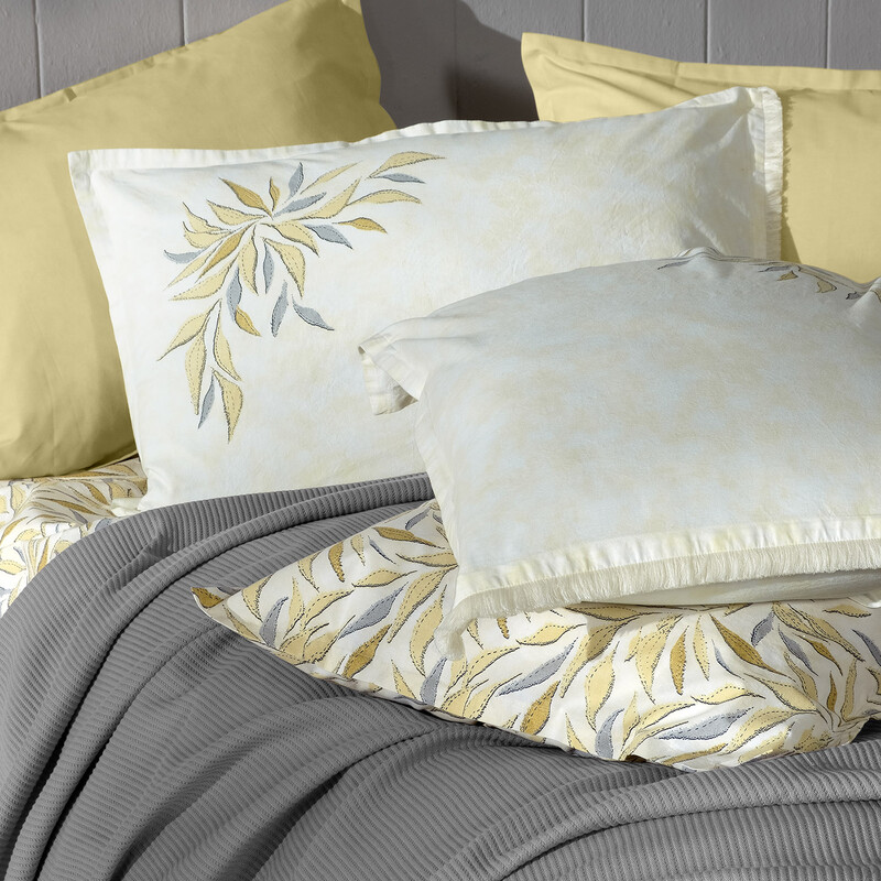 Adrian Pike Takımı Tek Kişilik Gri Sarı - SAREV