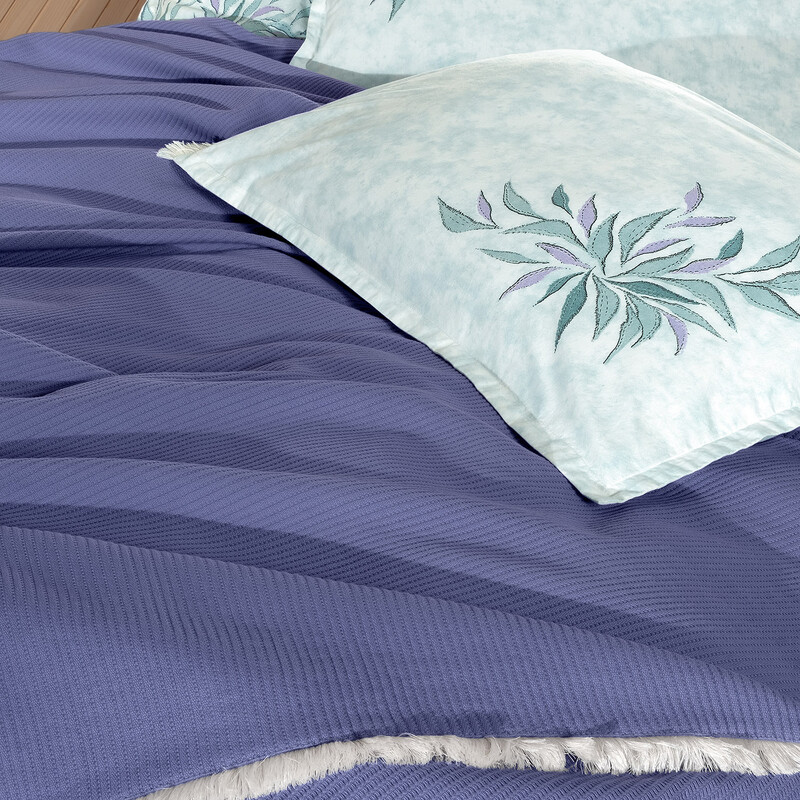 Adrin Pike Takımı Tek Kişilik Mavi/Yeşil - SAREV