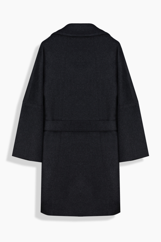 Alasa Kaşmir Antrasit Kaban - SARAR WOMAN