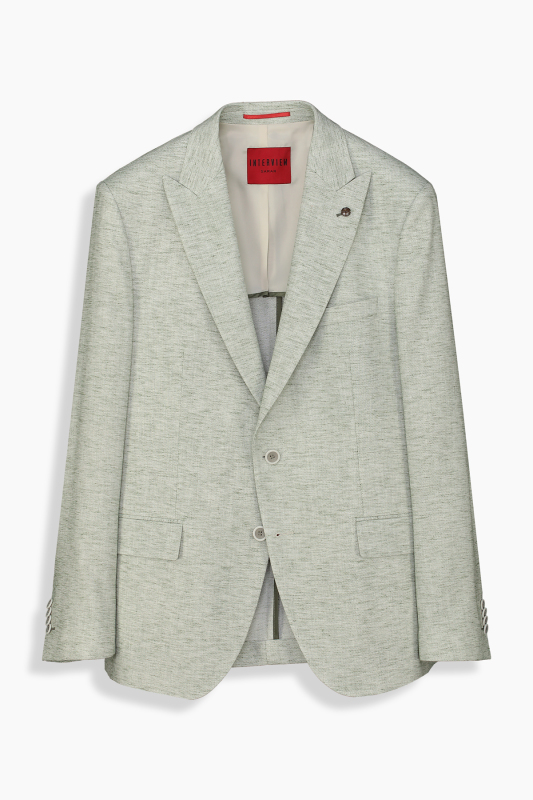 Alaz Açık Yeşil Ceket - INTERVIEW