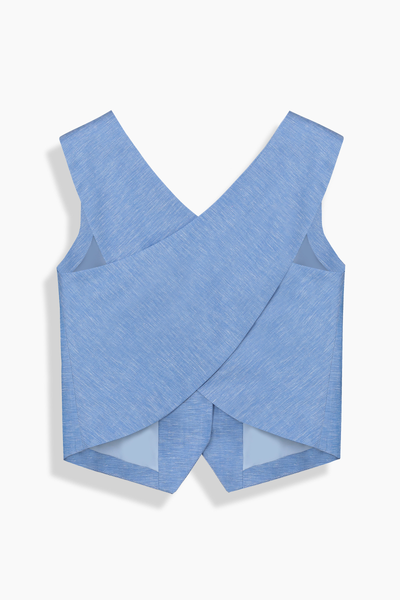 Albara Kadın Mavi Yelek - 2