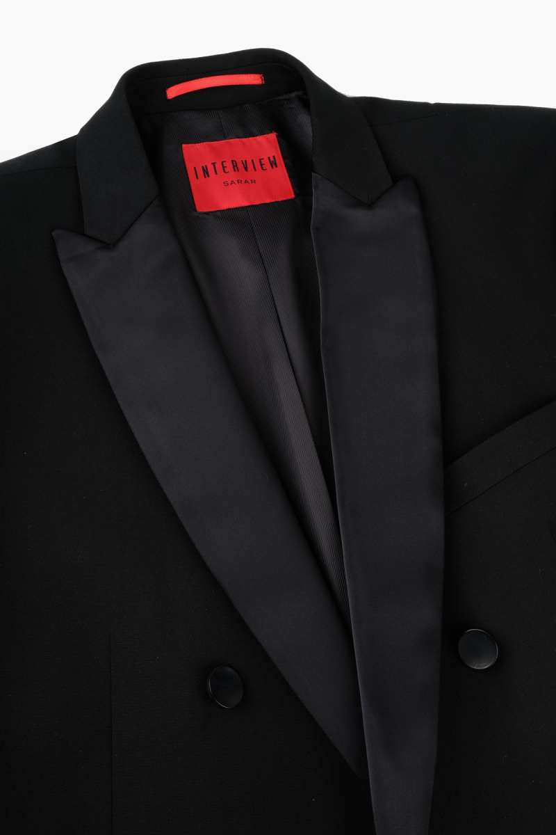 Alberno Slim Fit Siyah Erkek Smokin Takımı - 3