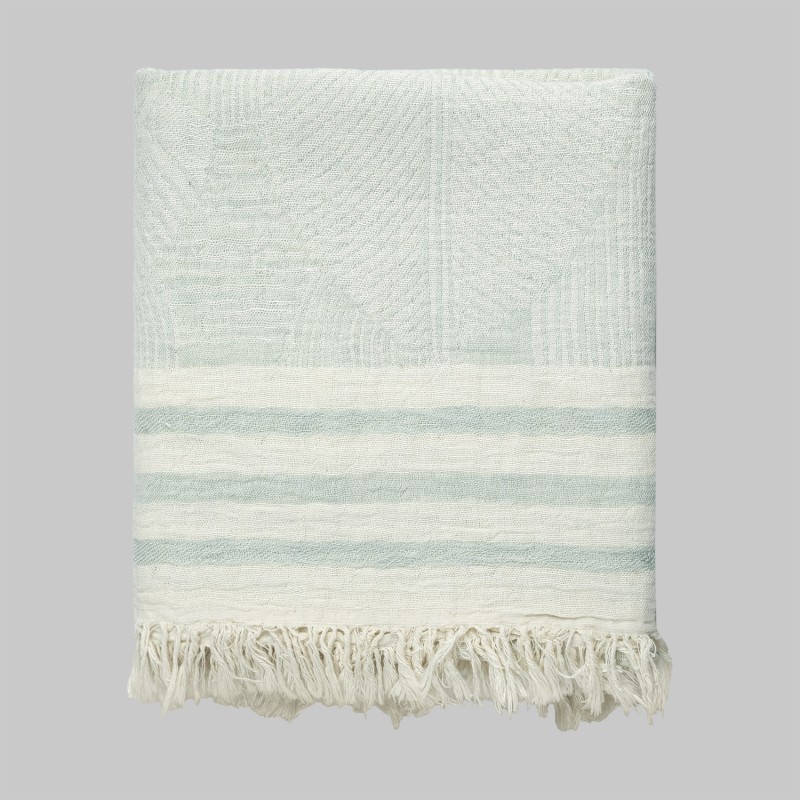 Alecia 90x160 Mint Yeşil Plaj Havlusu - SAREV