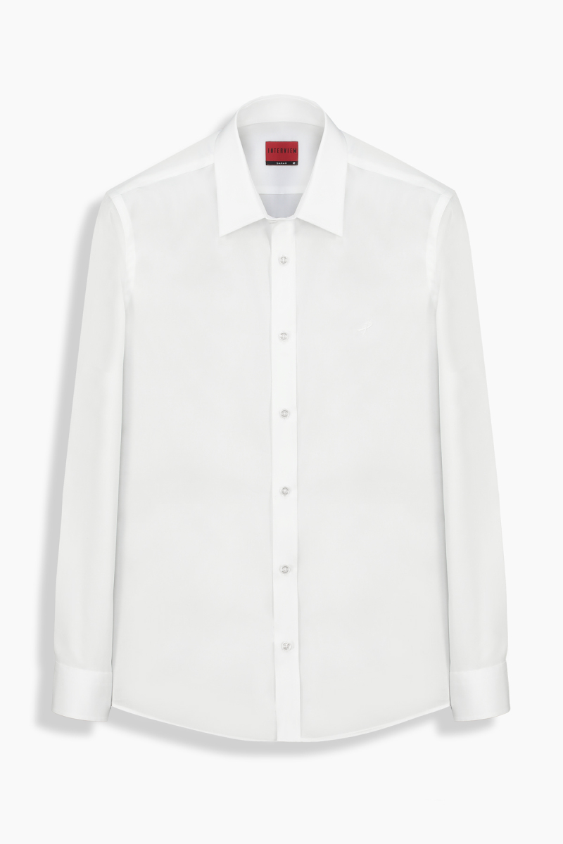 Almeida Soho Uzun Kol Beyaz Gömlek - 1