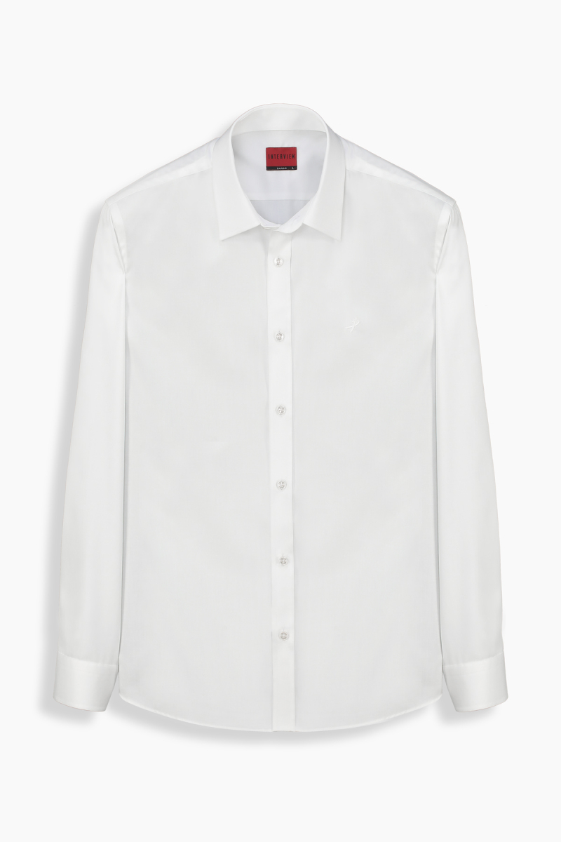 Almeida Soho Uzun Kol Beyaz Gömlek - 1