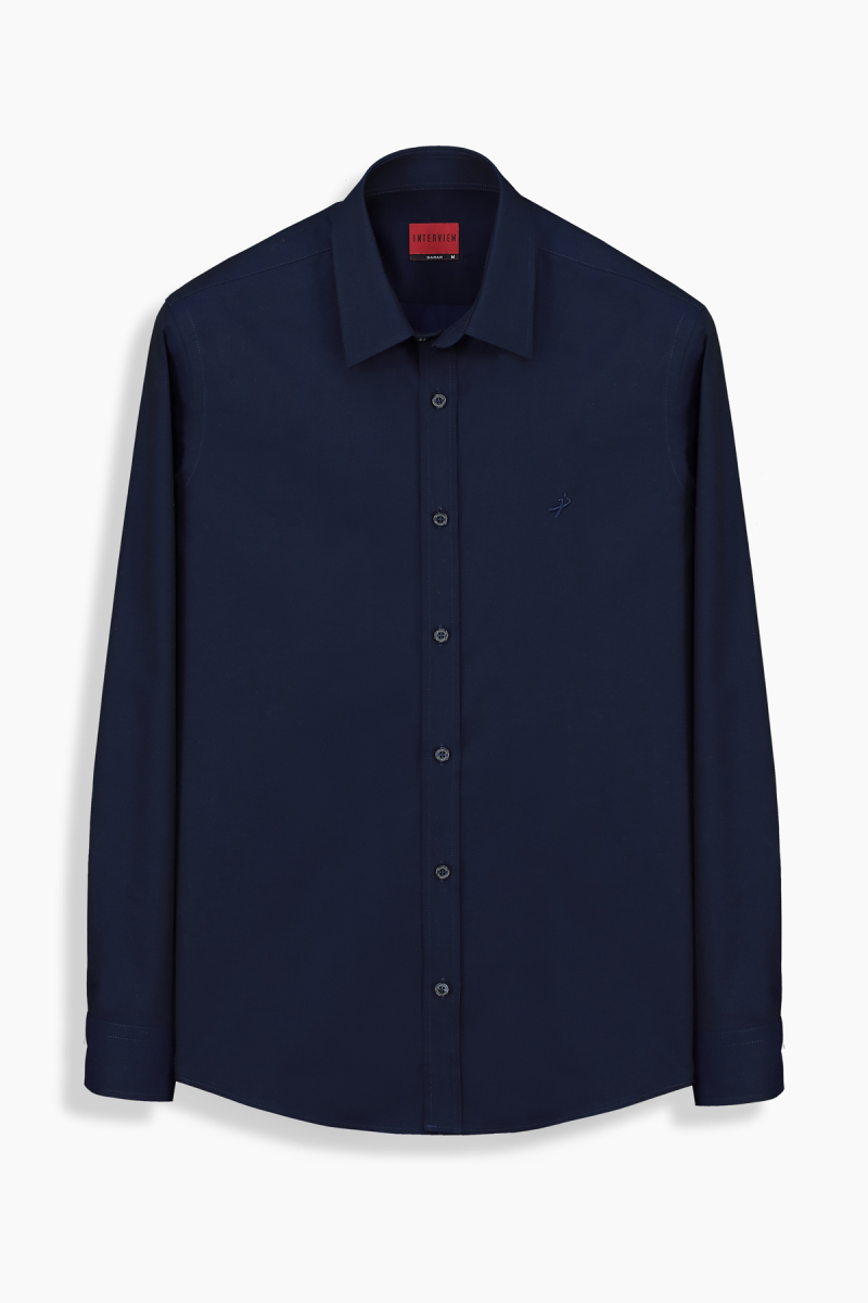 Almeida Soho Uzun Kol Lacivert Gömlek - 1