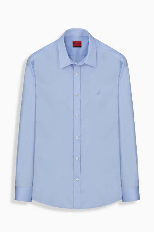 Almeida Soho Uzun Kol Koyu Mavi Gömlek - INTERVIEW