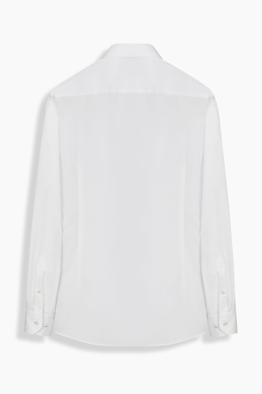 Almeida Uzun Kol Fitted Beyaz Gömlek - INTERVIEW