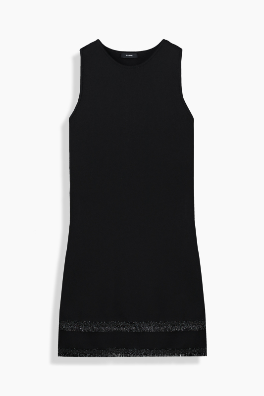 Aloha Triko Siyah Elbise - SARAR WOMAN