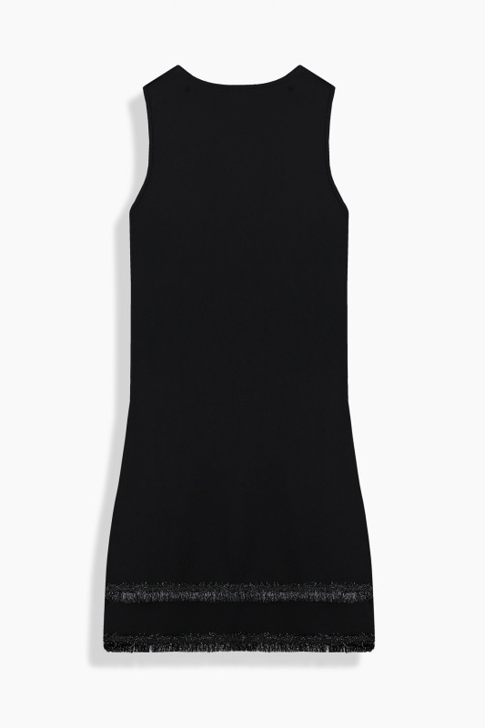 Aloha Triko Siyah Elbise - SARAR WOMAN