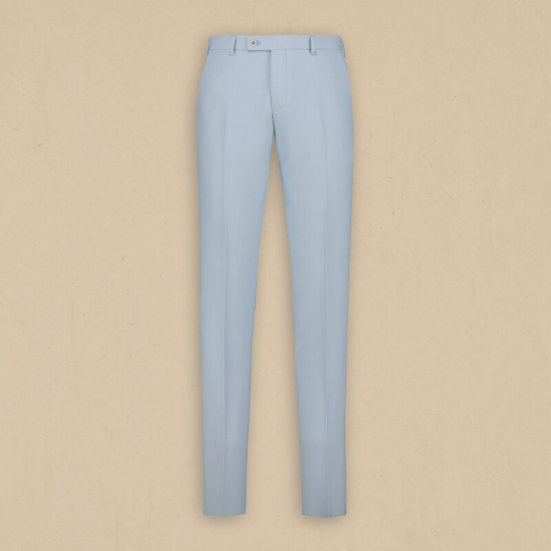 Amara Yelek Papyon Takım Açık Mavi Slim Fit Smokin - INTERVIEW