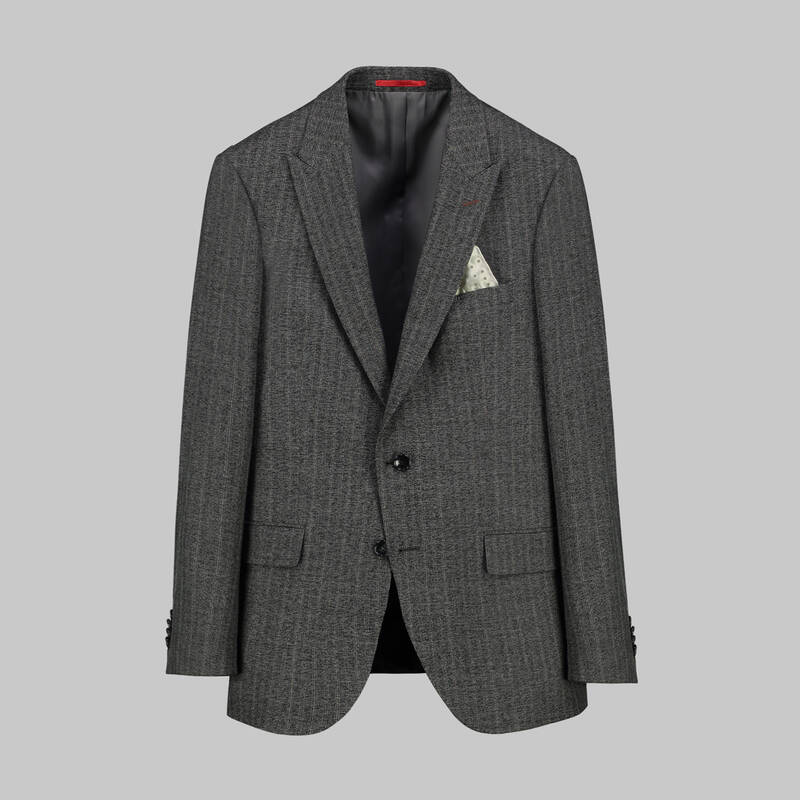 Amara Addy Resta Slim Fit Koyu Gri Yelekli Takım - 1