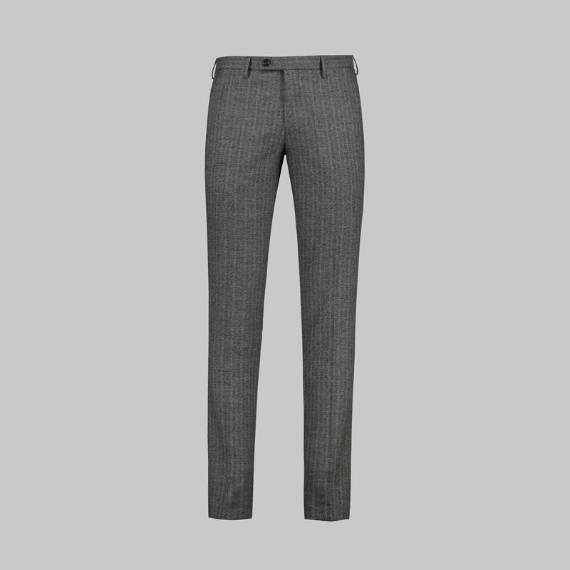 Amara Addy Resta Slim Fit Koyu Gri Yelekli Takım - 6