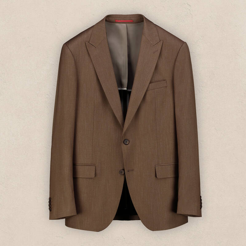 Amara Slim Fit Bakır Rengi Ceket - 1