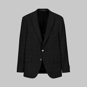 Amara Slim Fit Siyah Blazer Ceket 