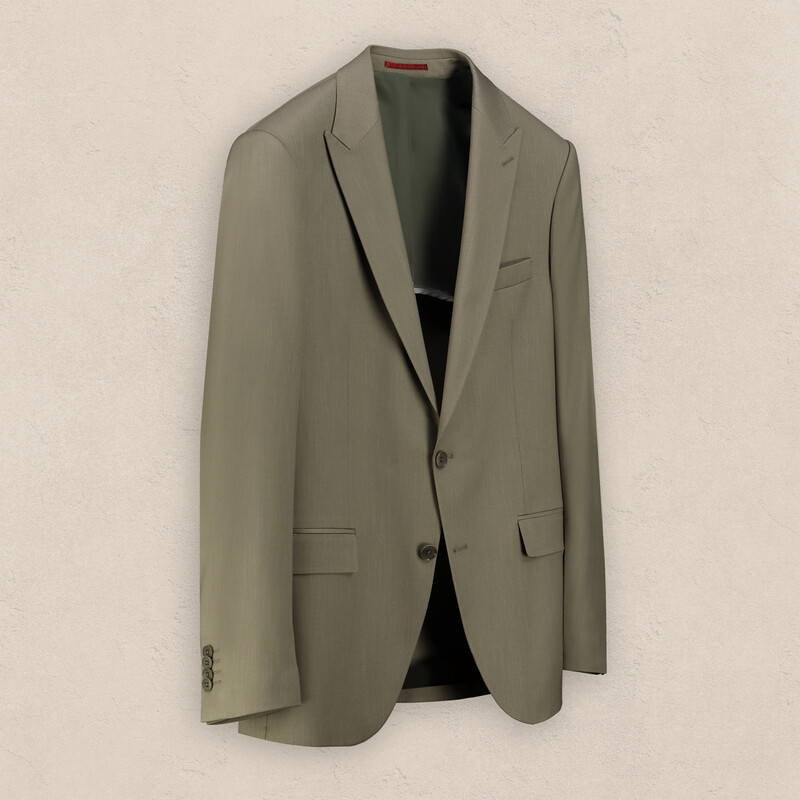 Amara Slim Fit Koyu Bej Ceket - INTERVIEW