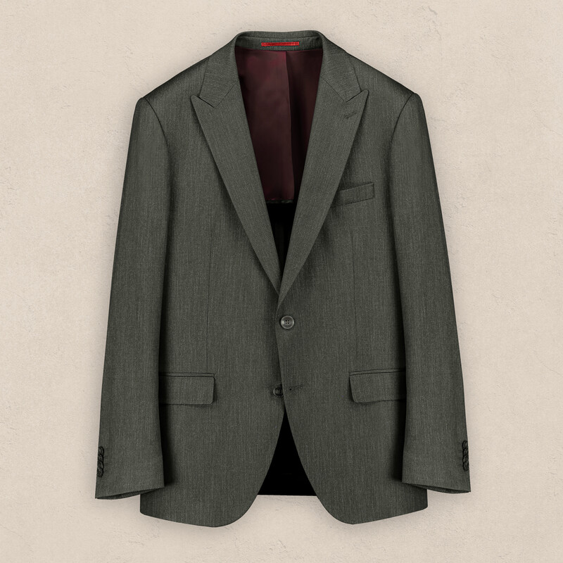 Amara Slim Fit Gri Ceket 