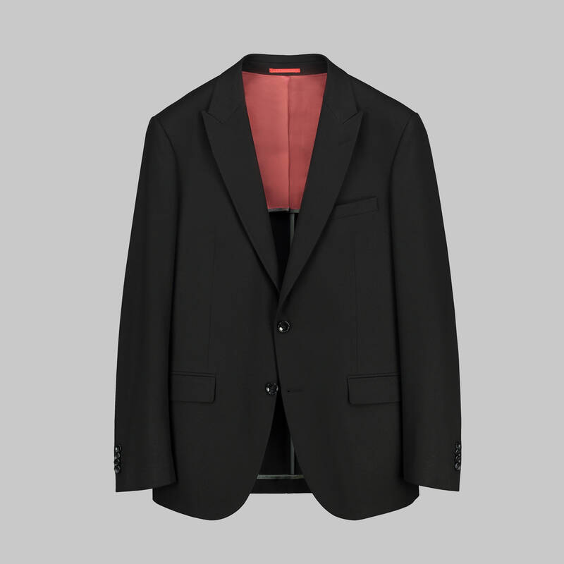 Amara Slim Fit Klasik Siyah Ceket - 1