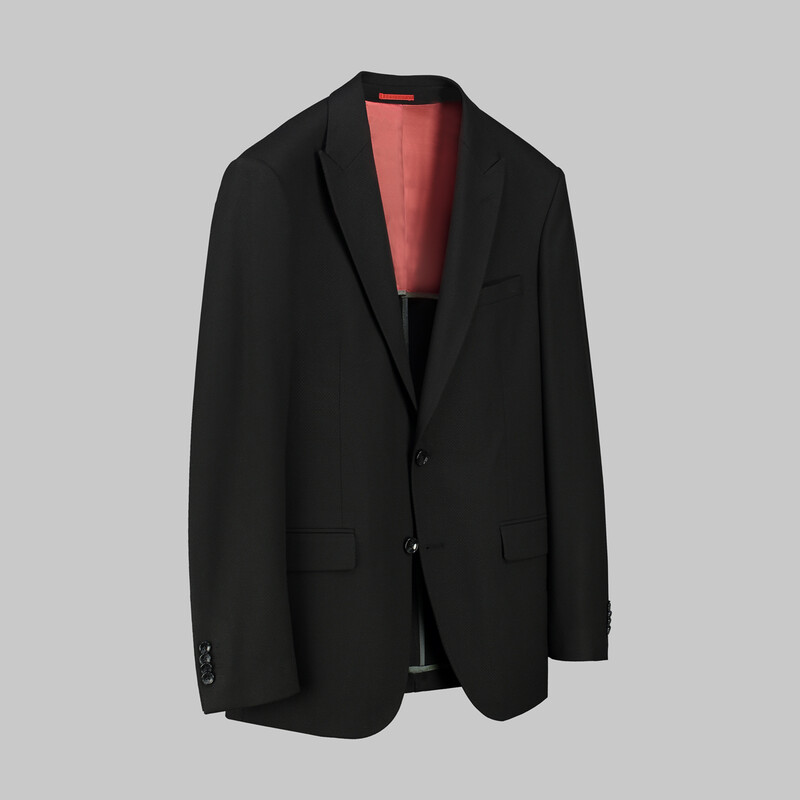 Amara Slim Fit Klasik Siyah Ceket - INTERVIEW