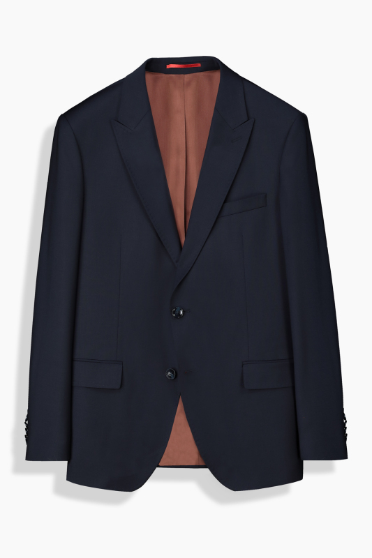 Amara Koyu Mavi Slim Fit Takım Elbise - INTERVIEW