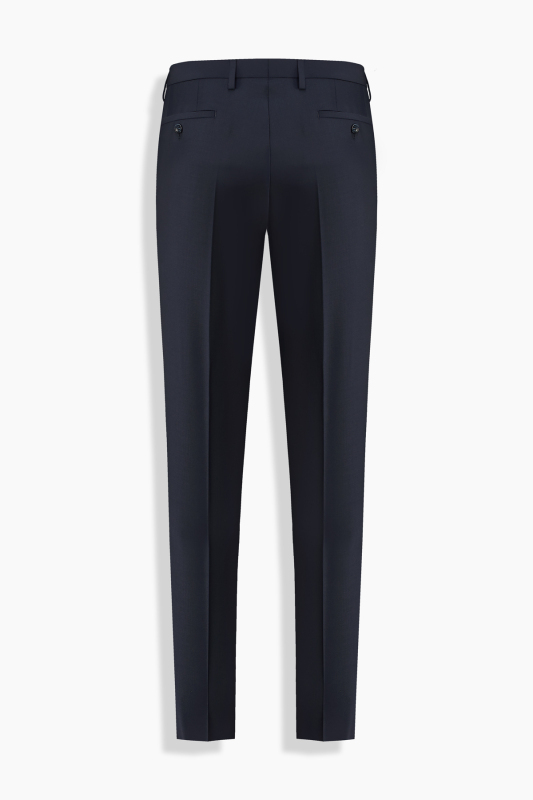 Amara Koyu Mavi Slim Fit Takım Elbise - 11